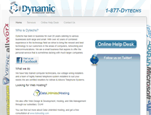 Tablet Screenshot of dytechs.com